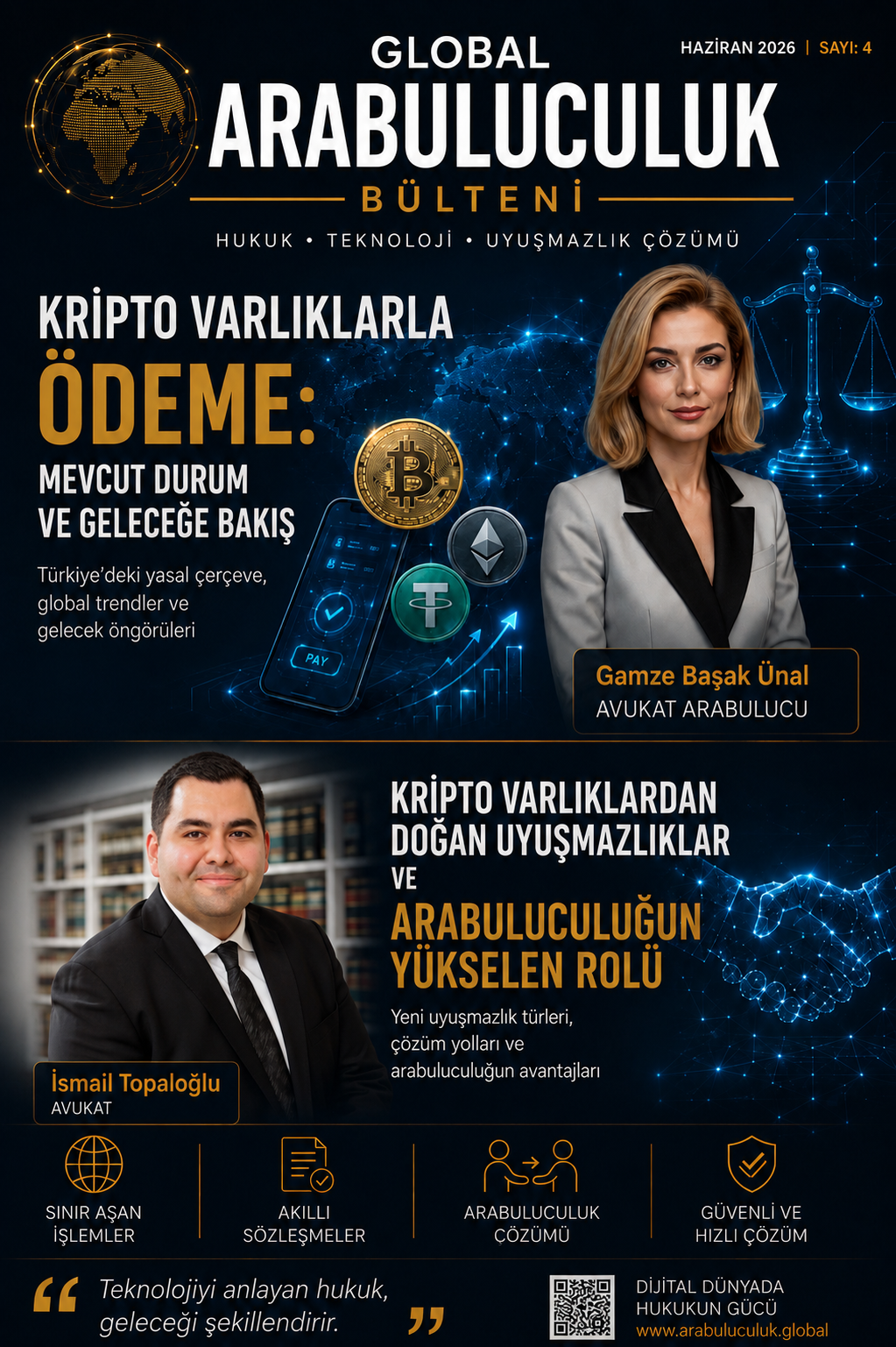 Global Arabuluculuk Bülteni | Haziran 2026 | Kripto Varlıklar, Dijital Ödemeler ve Arabuluculuk